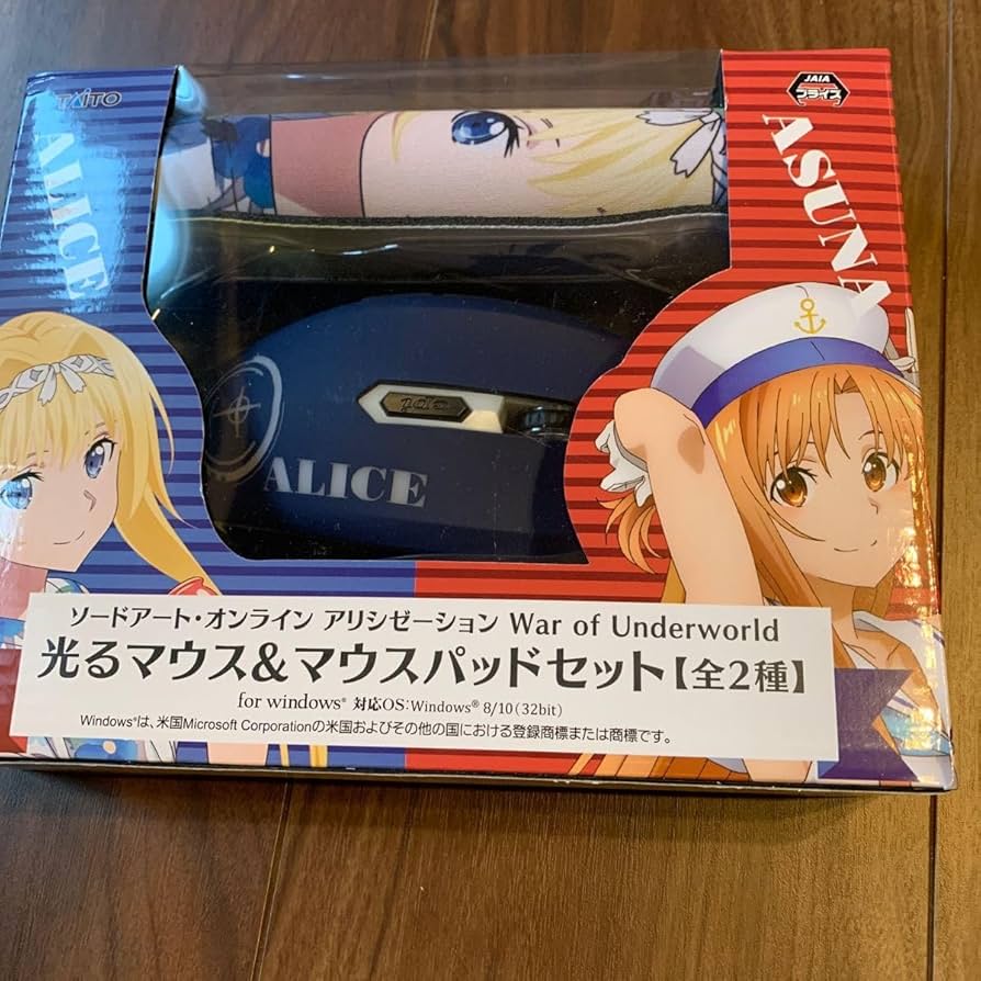 【激レア品】ソールド・オンライン　アリシゼーション　光るマウス&マウスパット GOODS ｜ TVアニメ「ソードアート・オンライン アリシゼーション